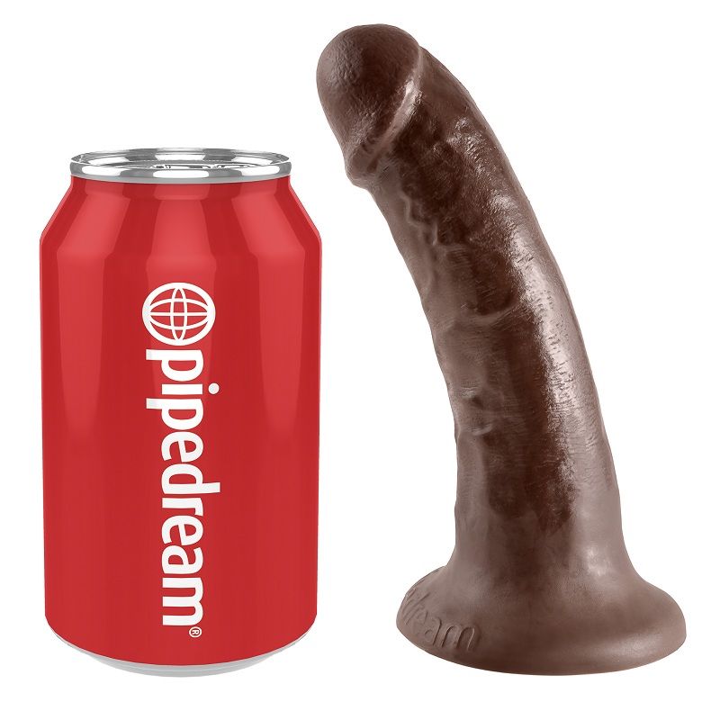 King Cock6" Cock Brown 15.2 Cm | Niks.fi verkkokauppa