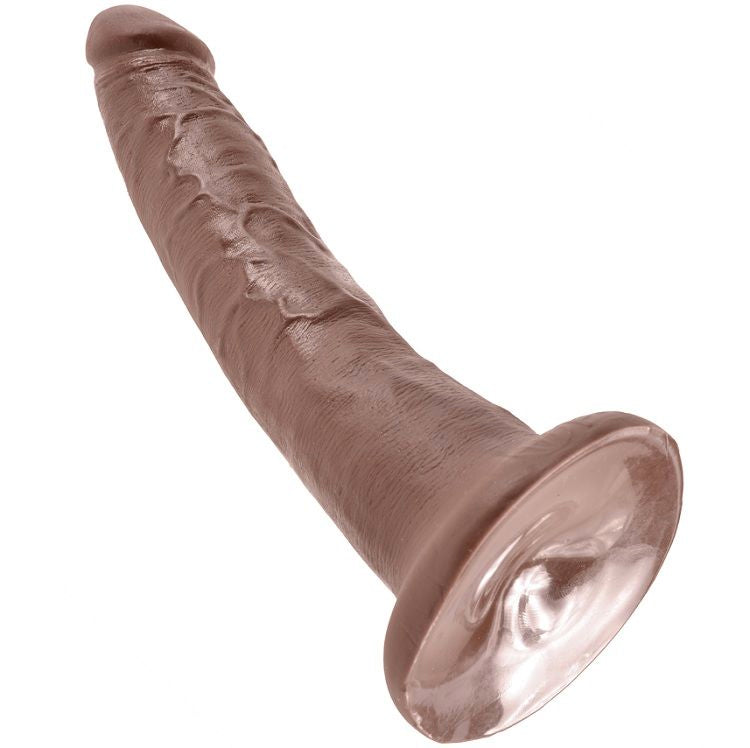King Cock 7 Dildo Chocolate 17.8 Cm | Niks.fi verkkokauppa