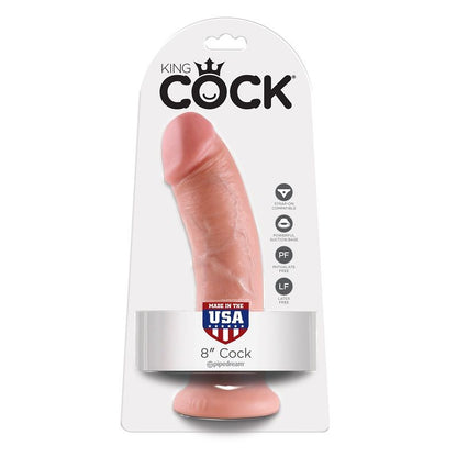 King Cock 8 Dildo Flesh 20.3 Cm | Niks.fi verkkokauppa