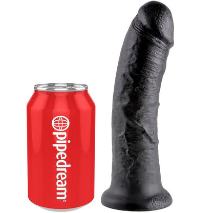 King Cock 8 Dildo Black 20.3 Cm | Niks.fi verkkokauppa