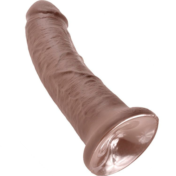 King Cock 8 Dildo Brown 20.3 Cm | Niks.fi verkkokauppa