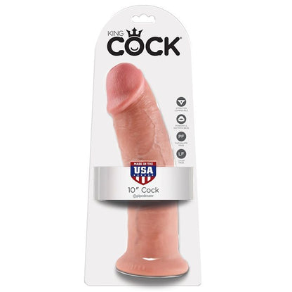 King Cock 10 Dildo Flesh 25.4 Cm | Niks.fi verkkokauppa