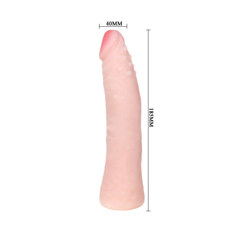 Baile Realistic Skin Touch Silicone Dildo 19 Cm Random Box Color | Niks.fi verkkokauppa