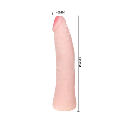 Baile Realistic Skin Touch Silicone Dildo 19 Cm Random Box Color | Niks.fi verkkokauppa