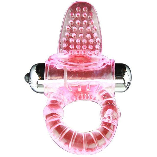 Baile Sweet Abs 10 Rhythms Ring Pink Vibrator Penis Ring | Niks.fi verkkokauppa