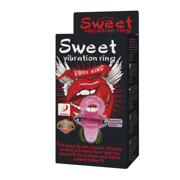 Baile Sweet Abs 10 Rhythms Ring Pink Vibrator Penis Ring | Niks.fi verkkokauppa