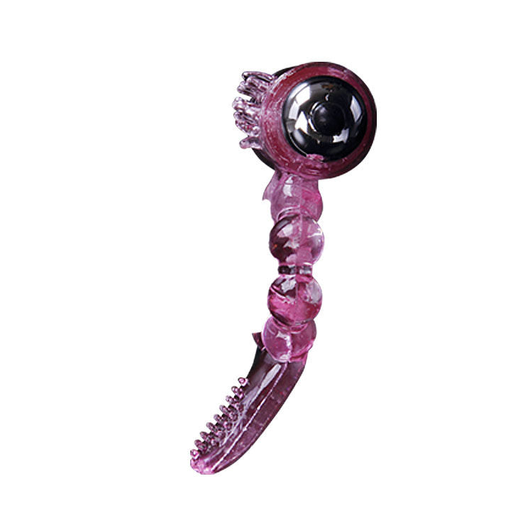 Baile Silicone Ring 10 Tongue Rhythms With Pink Vibration | Niks.fi verkkokauppa