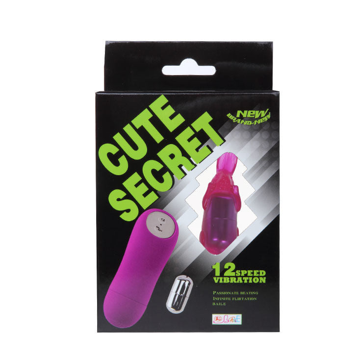 Baile Cute Secret Bunny Vibrator 12 Speed | Niks.fi verkkokauppa