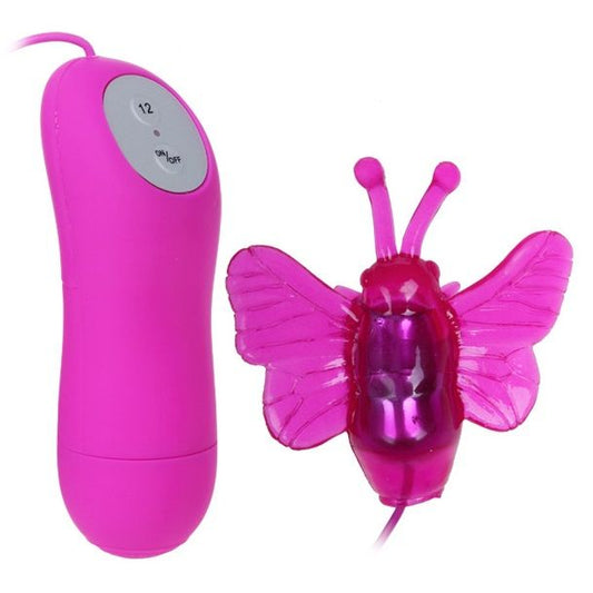 Baile Cute Secret Butterfly Stimulator Vibrator 12V | Niks.fi verkkokauppa