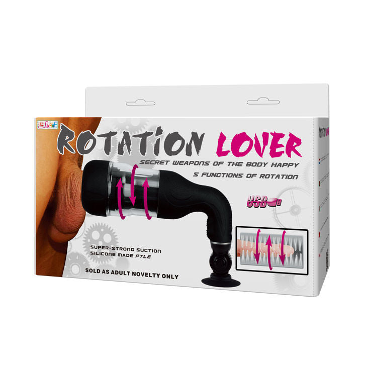 Baile Rotation Lover Automatic Masturbator With Support | Niks.fi verkkokauppa