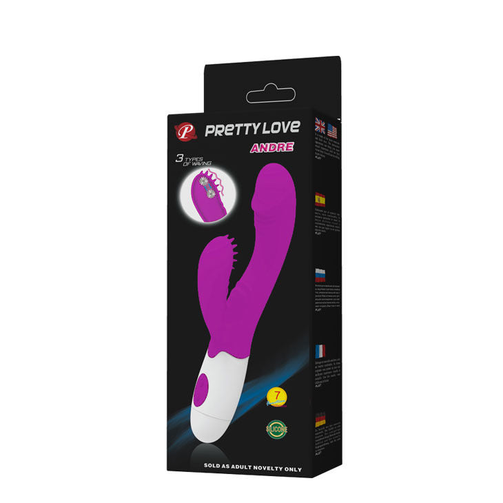 Pretty Love Vibrator Stimulator Andre | Niks.fi verkkokauppa
