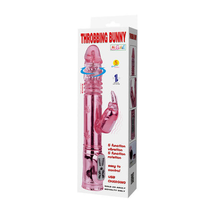 Baile Throbbing Bunny Pink Rampant Rotator | Niks.fi verkkokauppa
