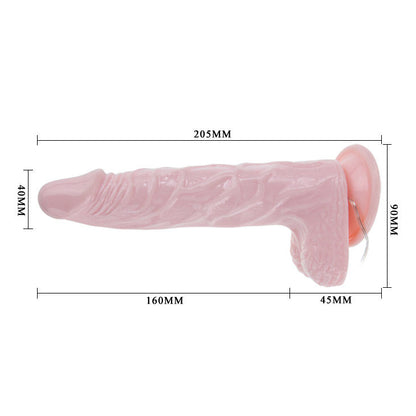 Baile Super Rota Dong Realistic Dildo 20.5 Cm | Niks.fi verkkokauppa