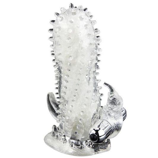 Baile Brave Man Rabbit Vibrator Penis Extension | Niks.fi verkkokauppa
