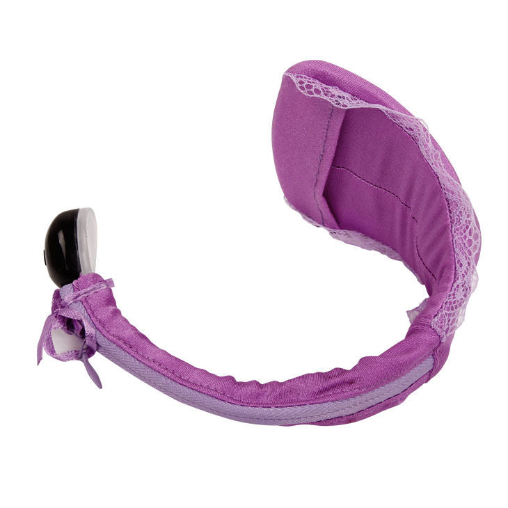 Baile Thong With Vibrator With Lilac Remote Control | Niks.fi verkkokauppa