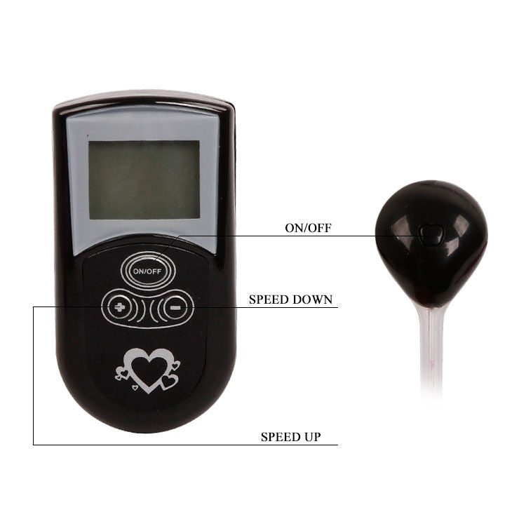 Baile Thong With Vibrator With Lilac Remote Control | Niks.fi verkkokauppa
