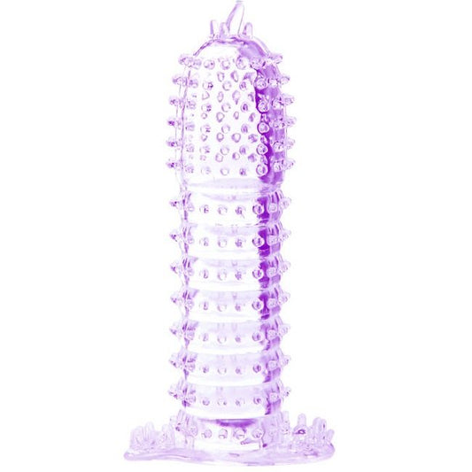 Baile Penis Sheath With Stimulating Points Purple 14 Cm | Niks.fi verkkokauppa