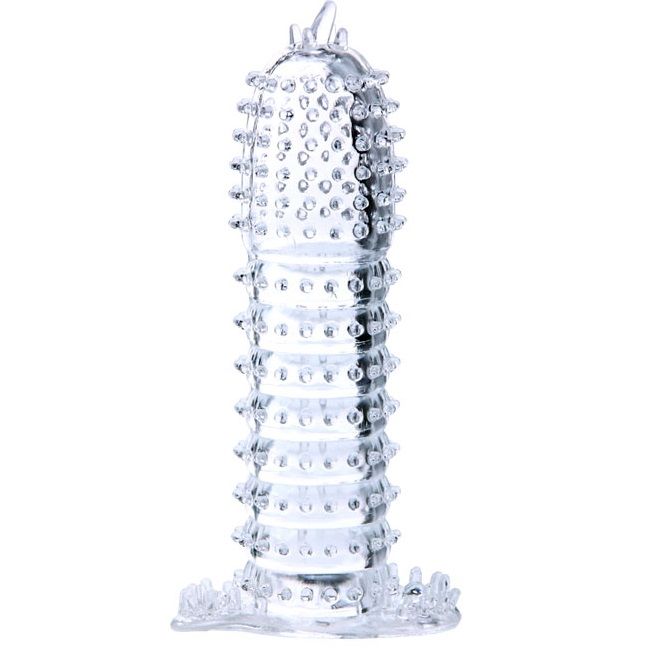 Baile Penis Sheath With Transparent Stimulating Points 14 Cm | Niks.fi verkkokauppa