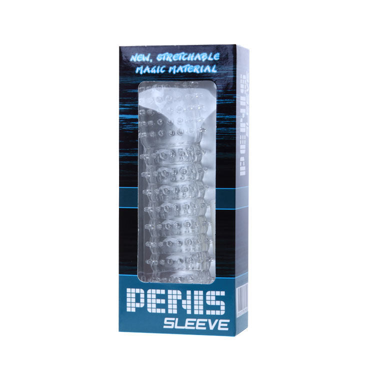 Baile Penis Sheath With Transparent Stimulating Points 14 Cm | Niks.fi verkkokauppa
