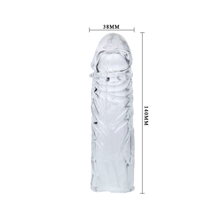 Baile Lilac Cover For The Penis In Adaptable Silicone 13 Cm | Niks.fi verkkokauppa