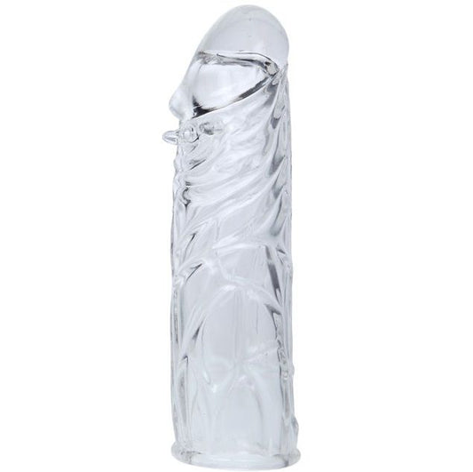 Baile Transparent Silicone Penis Cover 13 Cm | Niks.fi verkkokauppa