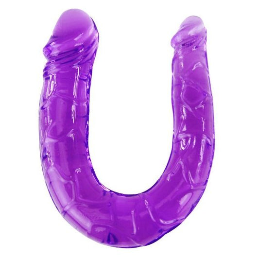 Baile Double Dildo In Lilac Flexible Jelly | Niks.fi verkkokauppa