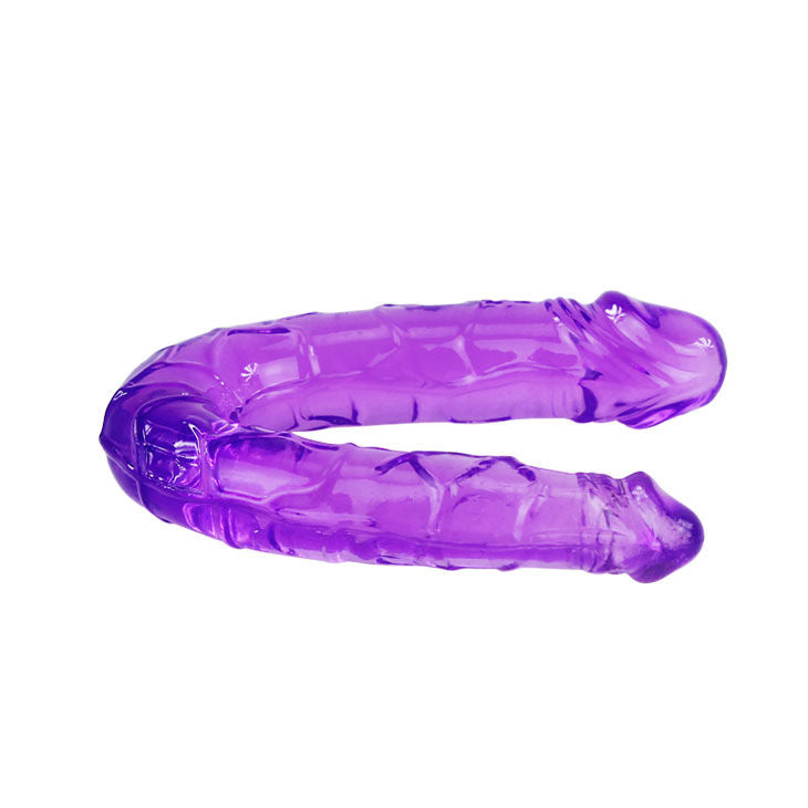 Baile Double Dildo In Lilac Flexible Jelly | Niks.fi verkkokauppa