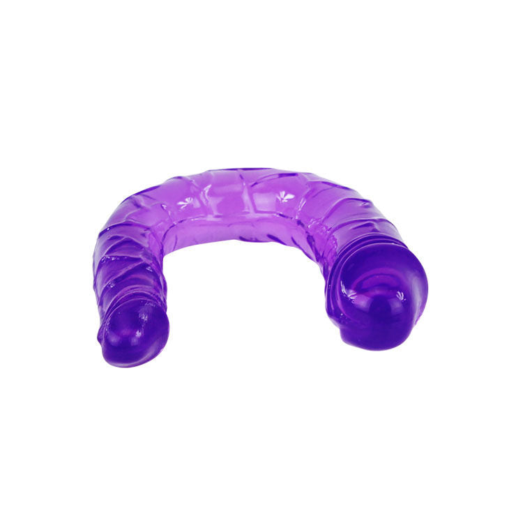 Baile Double Dildo In Lilac Flexible Jelly | Niks.fi verkkokauppa