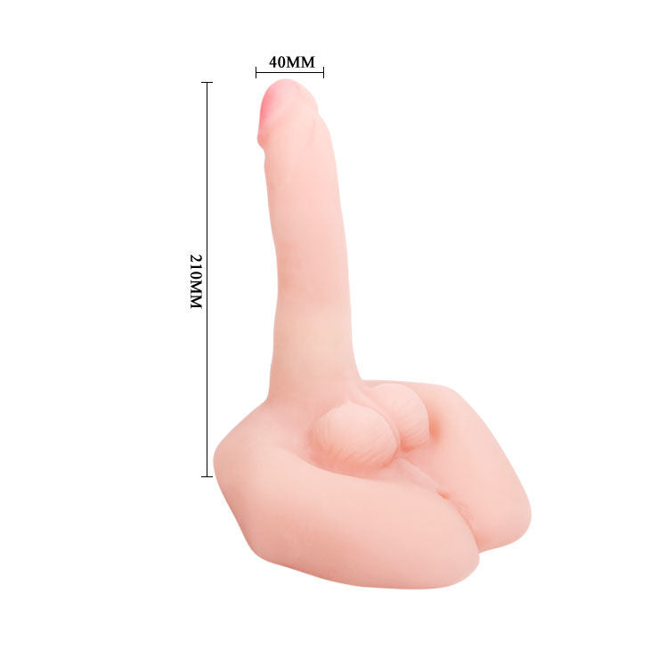 Baile Mr Big Realistic Penis And Anus Masturbator | Niks.fi verkkokauppa