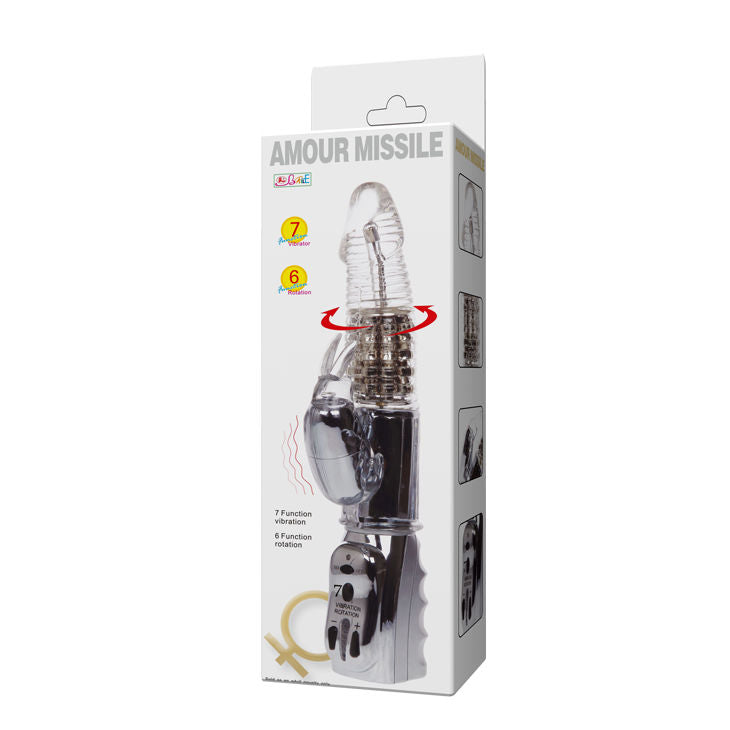 Baile Amour Missile Transparent Rotator 26.5 Cm | Niks.fi verkkokauppa