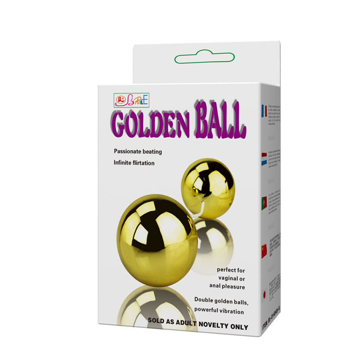 Baile Golden Chinese Balls Vibrator | Niks.fi verkkokauppa