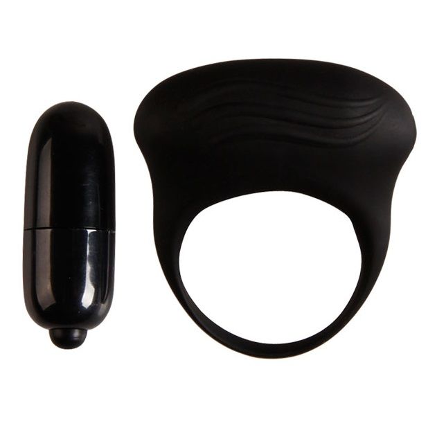Pretty Love Bertram Black Vibrator Ring | Niks.fi verkkokauppa