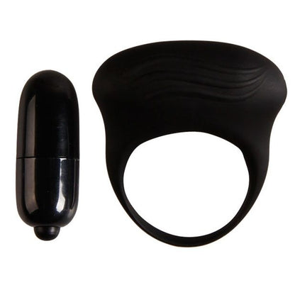 Pretty Love Bertram Black Vibrator Ring | Niks.fi verkkokauppa