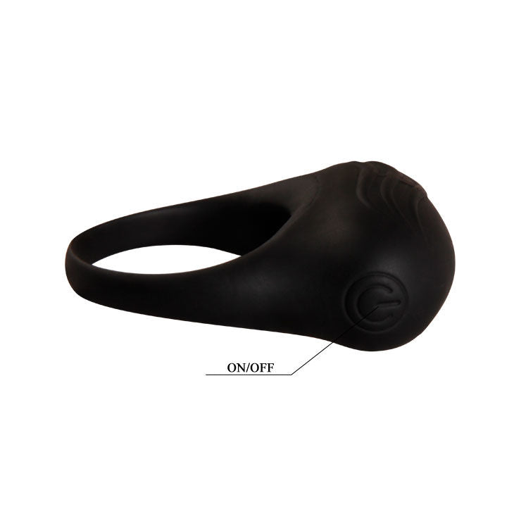 Pretty Love Bertram Black Vibrator Ring | Niks.fi verkkokauppa