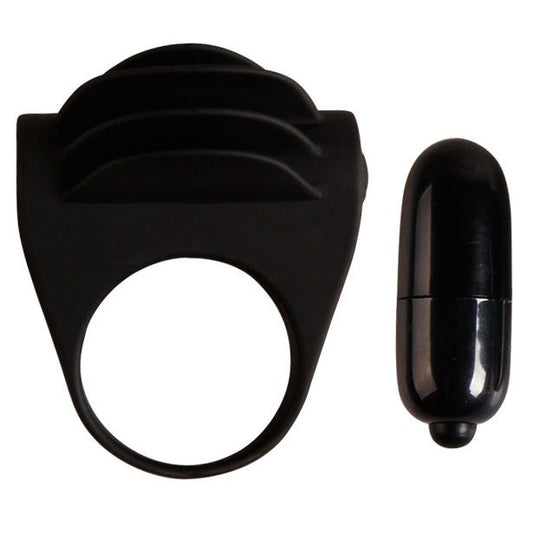 Pretty Love Chester Black Vibrator Ring | Niks.fi verkkokauppa