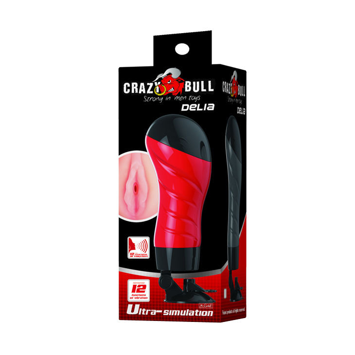 Crazy Bull Vagina With Voice Masturbator Base | Niks.fi verkkokauppa