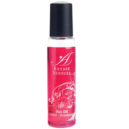 Extase Sensual Strawberry Stimulating Oil Heat Trip 35 Ml | Niks.fi verkkokauppa