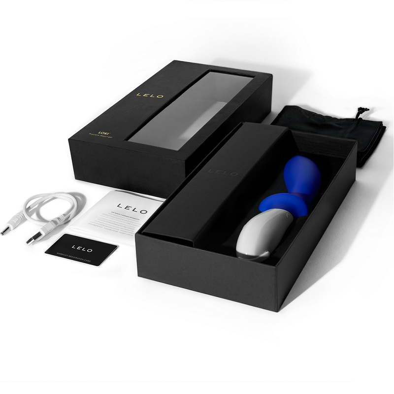 Lelo Loki Blue Prostate Vibrator | Niks.fi verkkokauppa