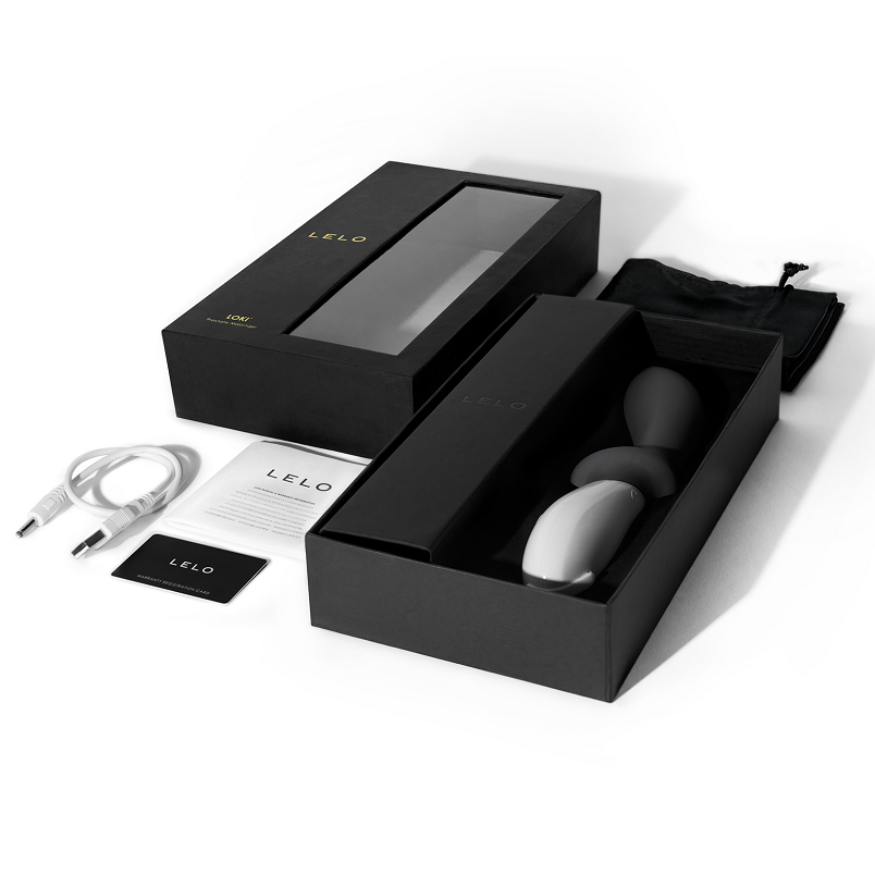 Lelo Loki Black Prostatic Vibrator | Niks.fi verkkokauppa