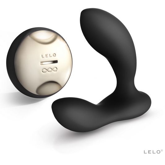 Lelo Hugo Black Prostatic Massager | Niks.fi verkkokauppa
