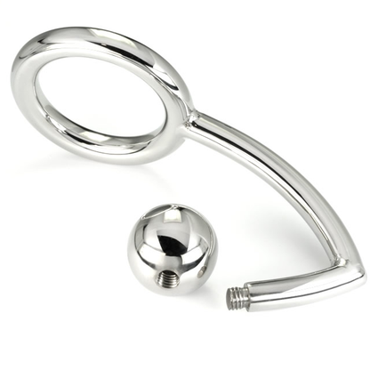 Cock Ring Ring With Anal Intruder Hook 45Mm | Niks.fi verkkokauppa
