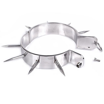 Bdsm Slave Collar With Points | Niks.fi verkkokauppa