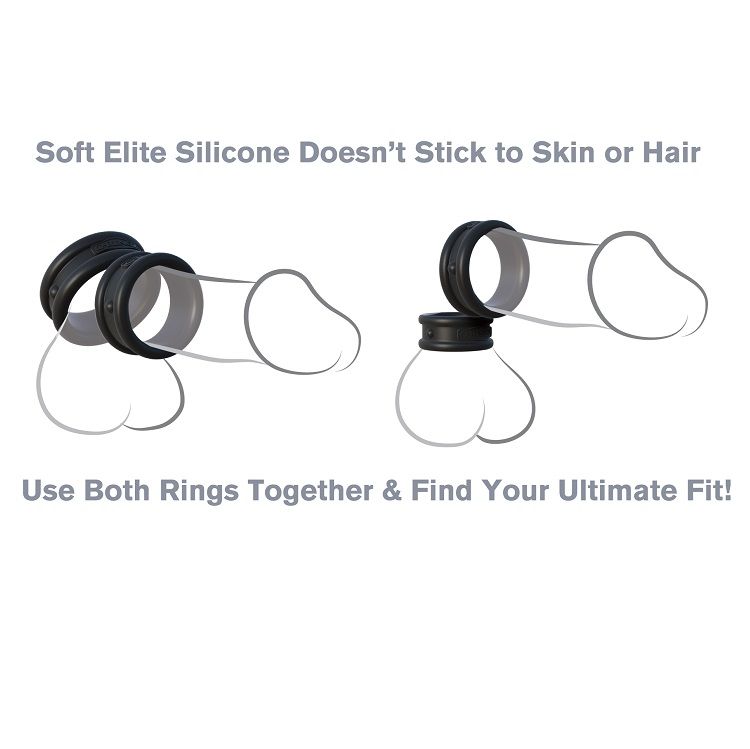 Fantasy C-Ringz Max/Widht Silicone Rings | Niks.fi verkkokauppa