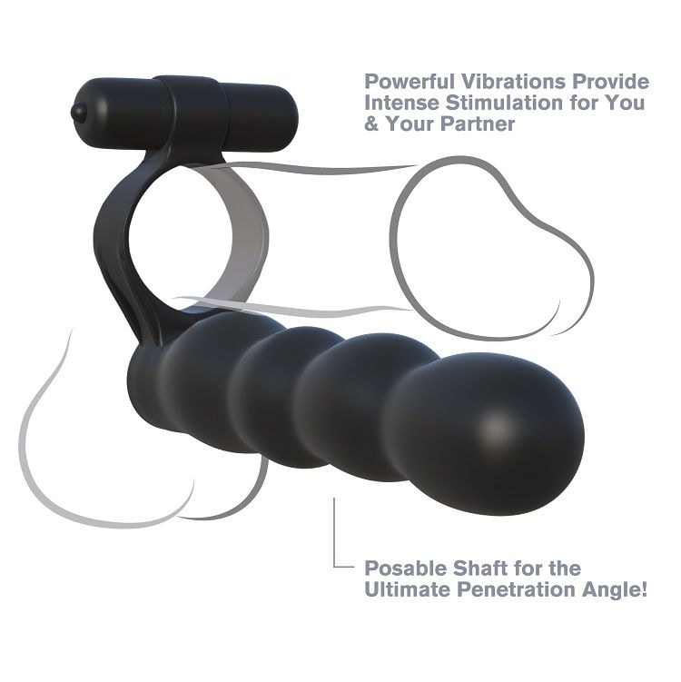 Fantasy C-Ringz Posable Double Penetrator | Niks.fi verkkokauppa