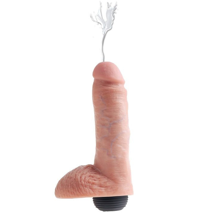 King Cock Realistic Natural Ejaculator Penis 20.32 Cm | Niks.fi verkkokauppa