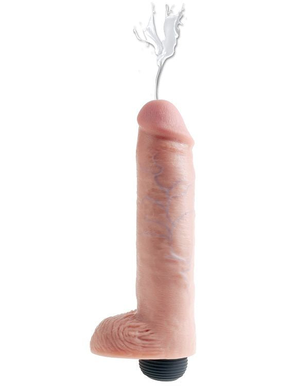 King Cock Realistic Natural Ejaculator Penis 25.40 Cm | Niks.fi verkkokauppa