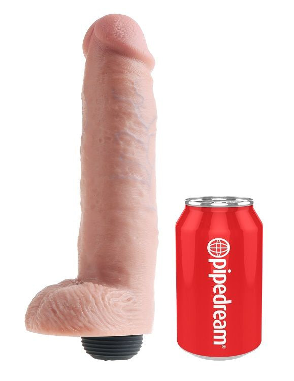King Cock Realistic Natural Ejaculator Penis 25.40 Cm | Niks.fi verkkokauppa