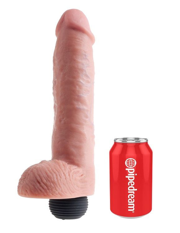 King Cock Realistic Natural Ejaculator Penis 27.94 Cm | Niks.fi verkkokauppa