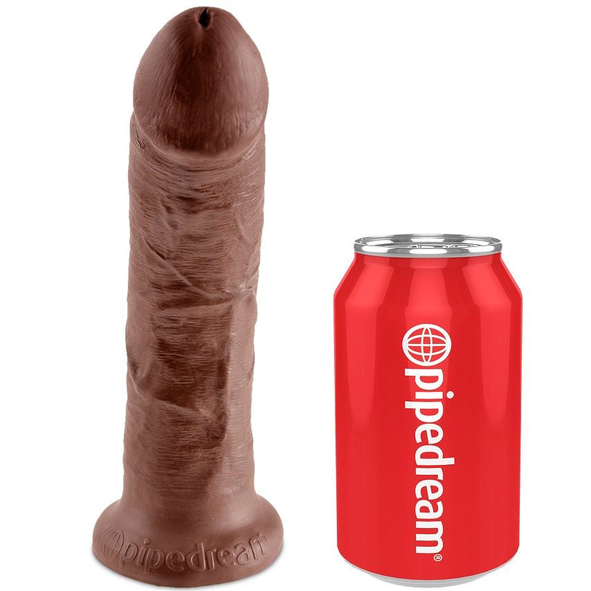 King Cockharness With Realistic Penis Brown 20.3 Cm | Niks.fi verkkokauppa