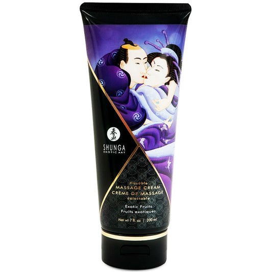 Shunga Exotic Fruits Massage Cream 200 Ml | Niks.fi verkkokauppa